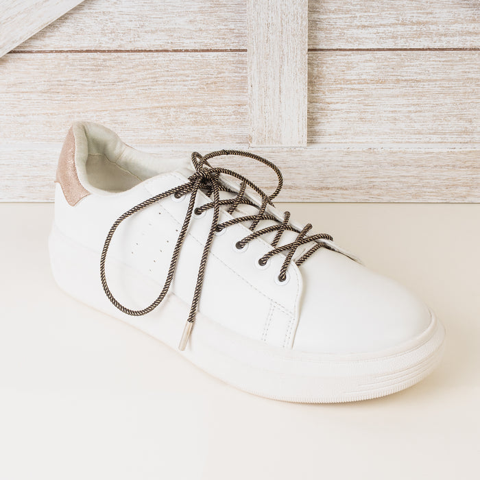 SL002 - Metallic Shoelaces - Black