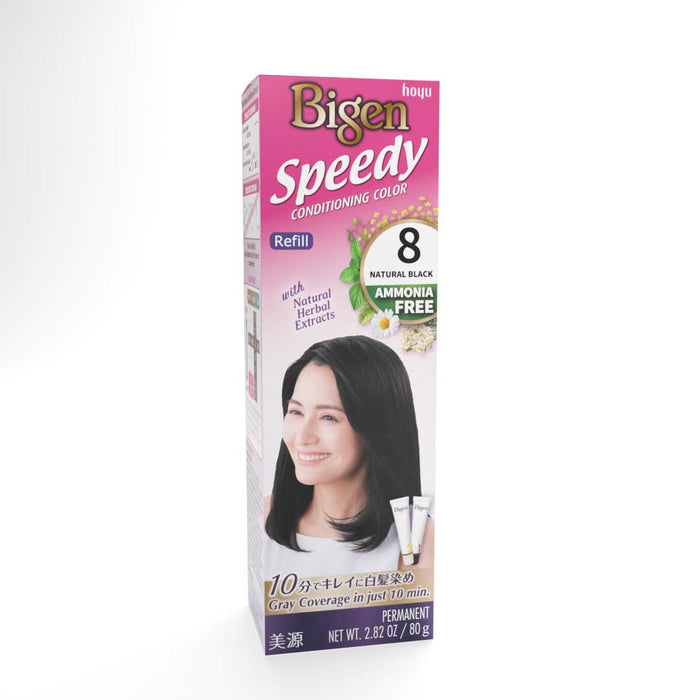 8 Natural Black