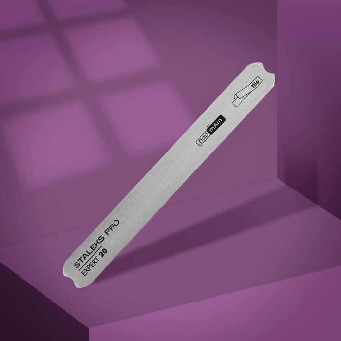 Staleks PRO Straight Metal Base for Nail File EXPERT 20