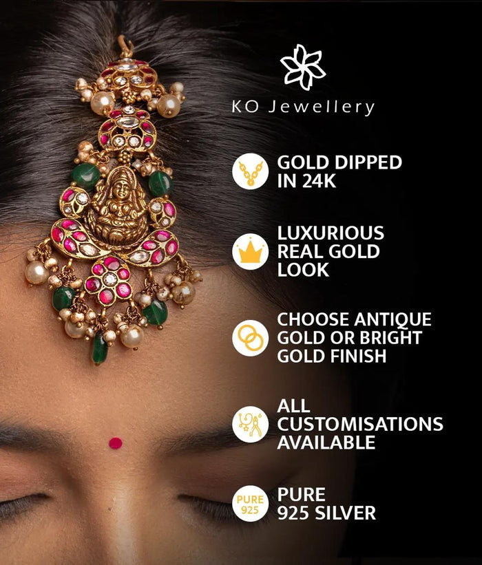 The Sumukh Silver Pearl Jhumkas