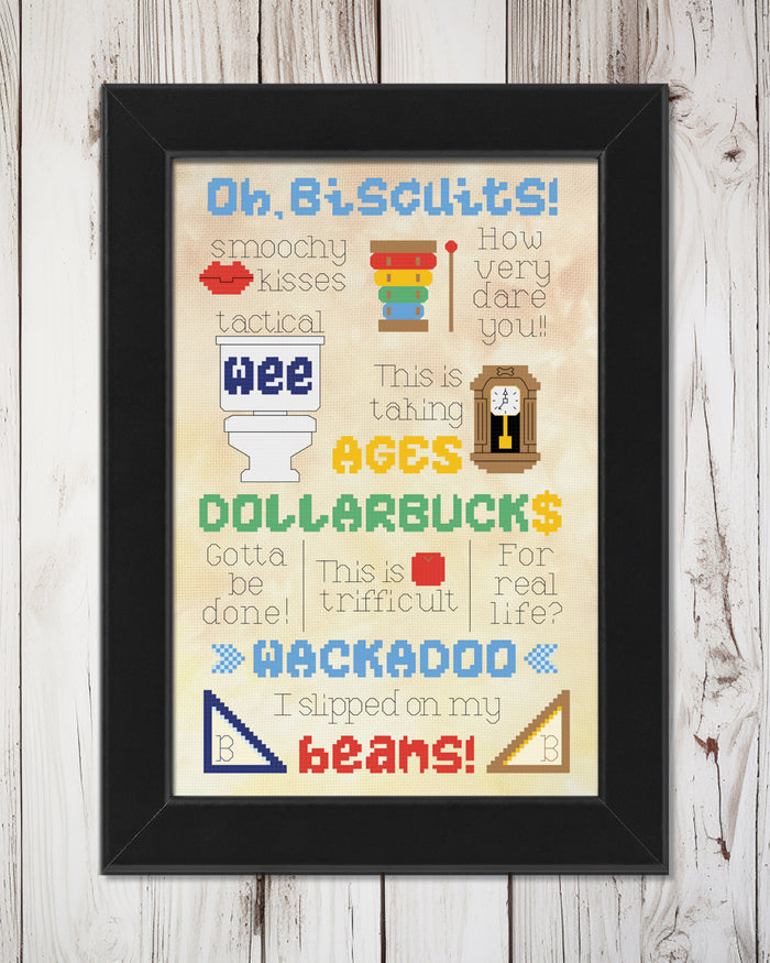 Wackadoo Cross Stitch Pattern