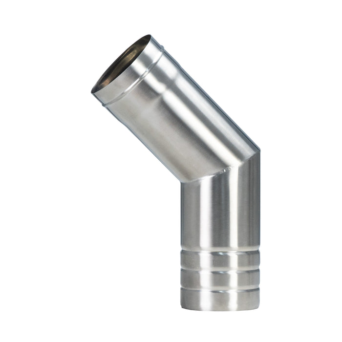 Winnerwell® 45 Degree Pipe for External Air M-sized Stove