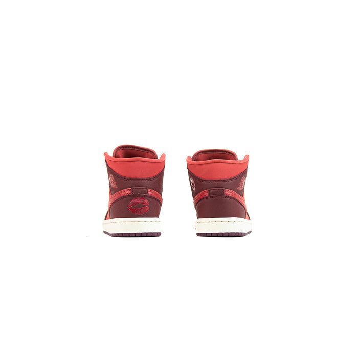 Wmns Air Jordan 1 Mid SE (Team Red/Sierra Red)