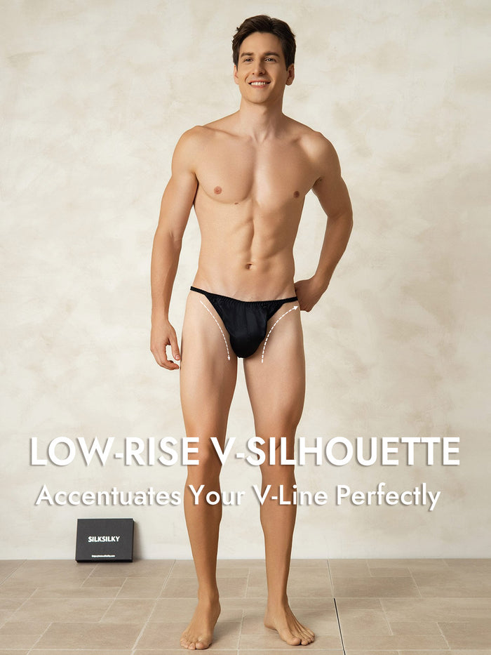[Black] SilkSilky  Men's Underwear 003