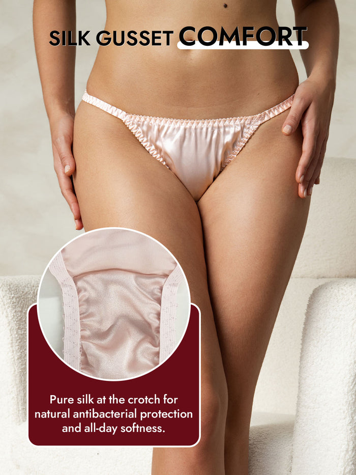 [Pink] SilkSilky  Panty 004