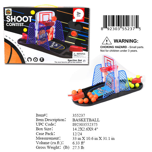 14.2X2.6X9.4" TABLE BASKETBALL GAME