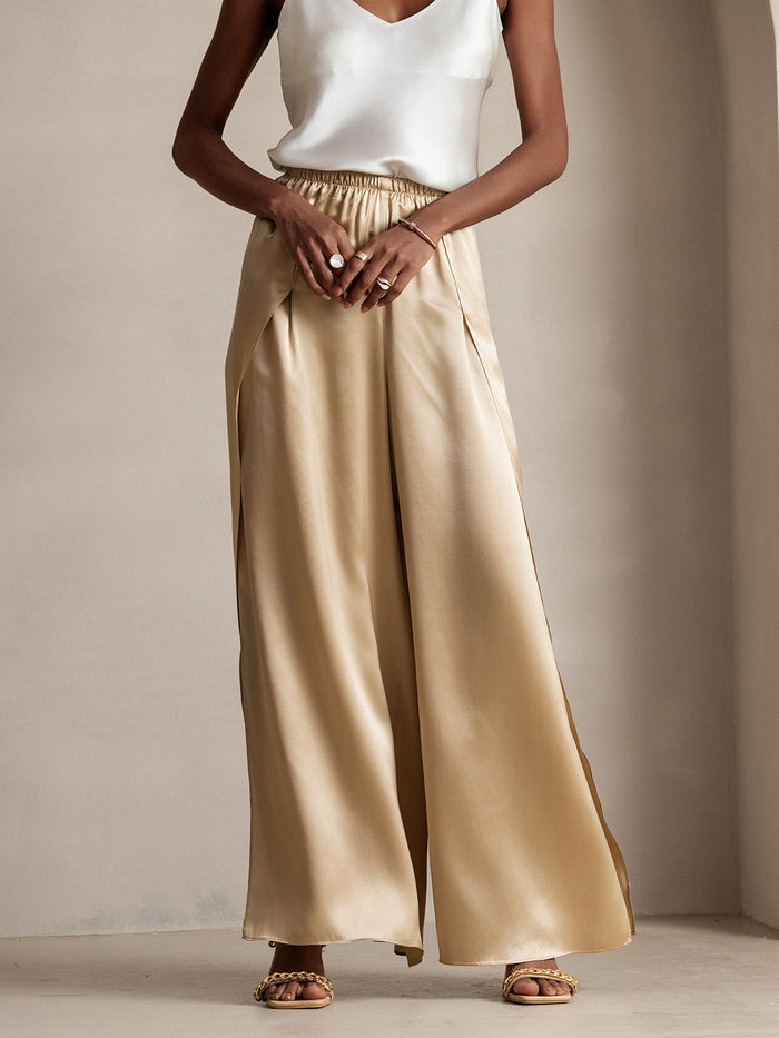 [Champagne] SilkSilky  Women's Pants 003