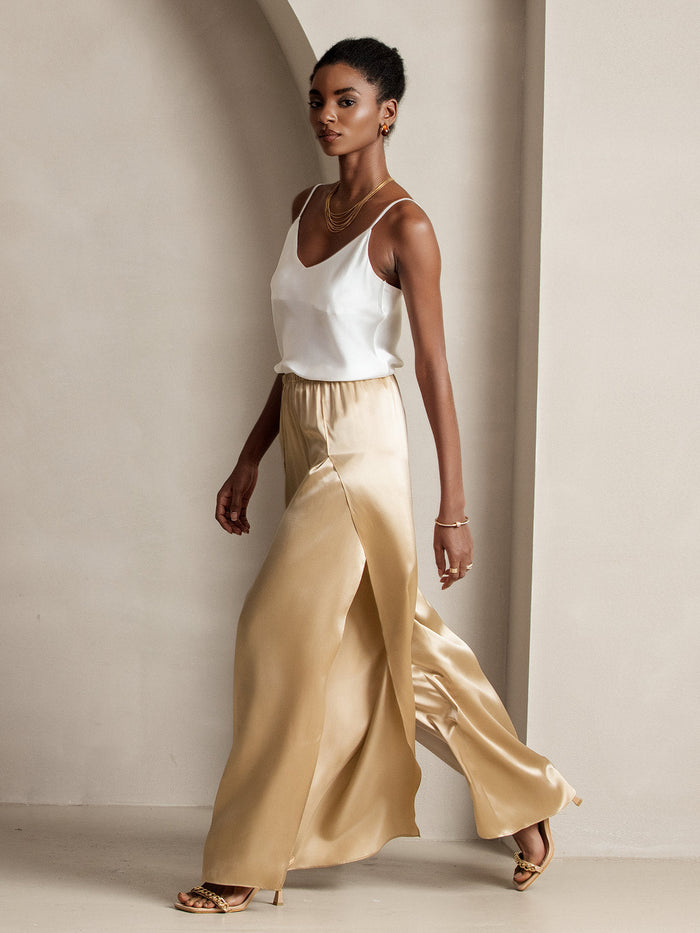 [Champagne] SilkSilky  Women's Pants 006