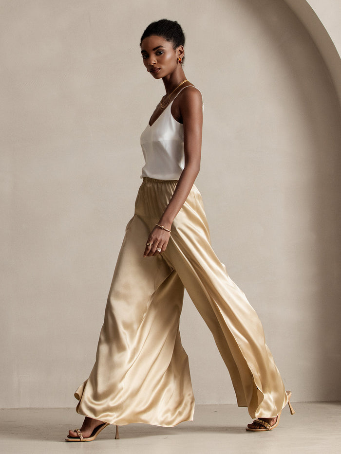 [Champagne] SilkSilky  Women's Pants 007