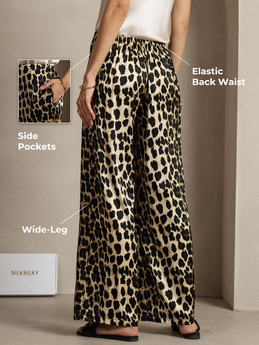 [Leopard] SilkSilky  Women's Pants 001
