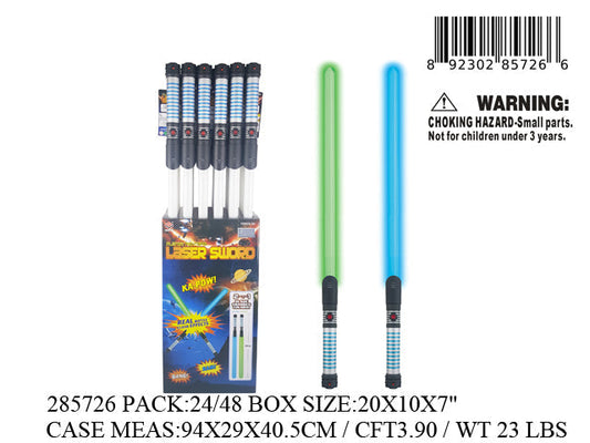 20X10X7"20"B/O IC LITE UP  SPACE WAR SWORD 24DBX