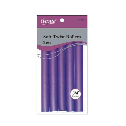 3/4in. Soft Twist Rollers: Purple