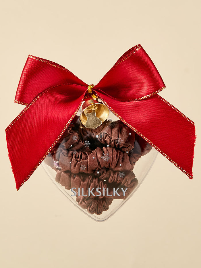 [Coffee] SilkSilky  Scrunchie 001
