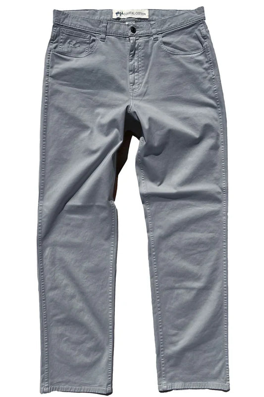 5 Pocket Stretch Twill Pant (Pebble)