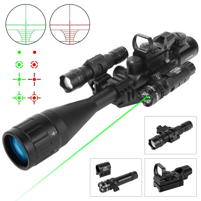 6-24x50AO Tactical Riflescope Hunting Scopes Airsoft