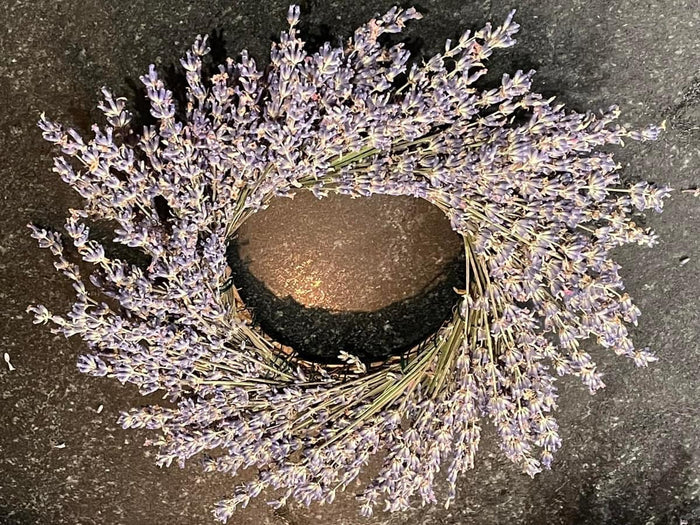6” Lavender Wreath