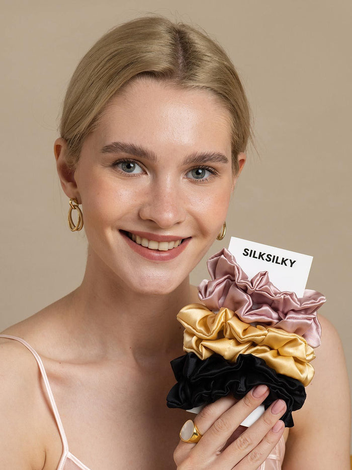 [Group] SilkSilky  Silk Scrunchie 005