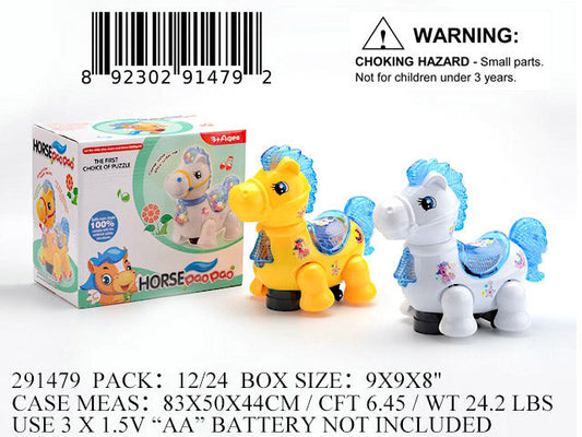 9X9X8"B/O IC BUMPNGO HORSE 2/A