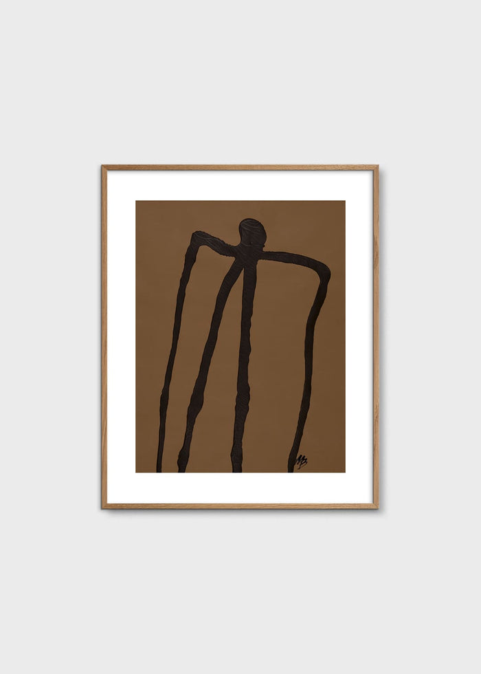 Abstract Man No. 01 by Malene Birger