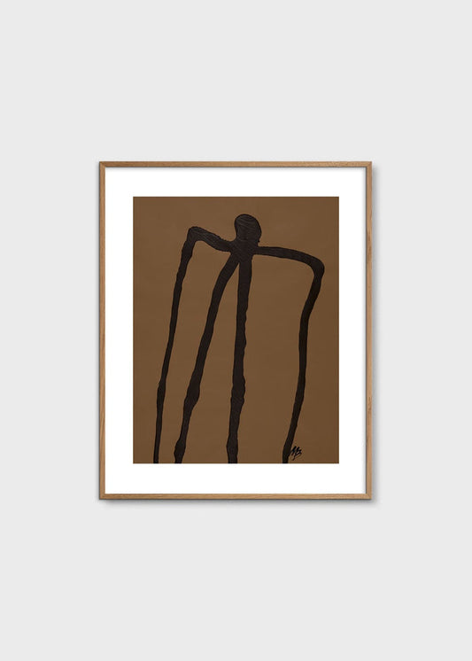 Abstract Man No. 01 by Malene Birger