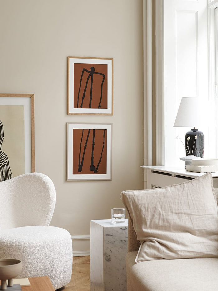 Abstract Man No. 01 by Malene Birger