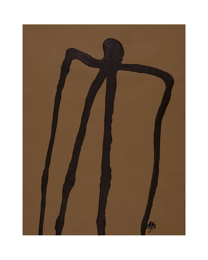 Abstract Man No. 01 by Malene Birger