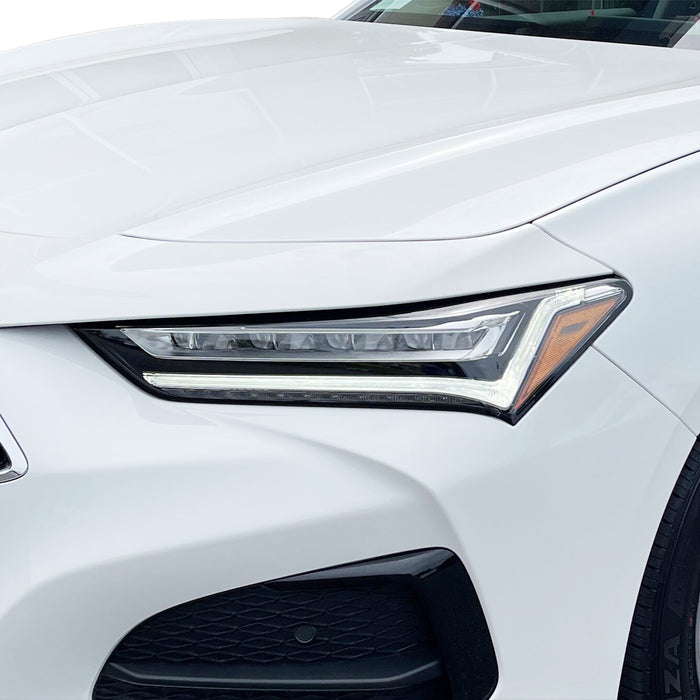 Fits Acura TLX 2021 - 2025 Full Headlight Taillight Precut Smoked PPF Tint Kit Overlay Film - Bogar Tech Designs