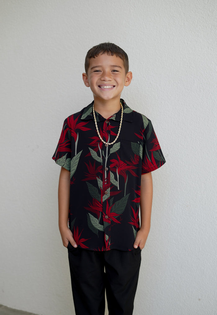 Ahe Keiki Boy Aloha Shirt (WAREHOUSE SALE)