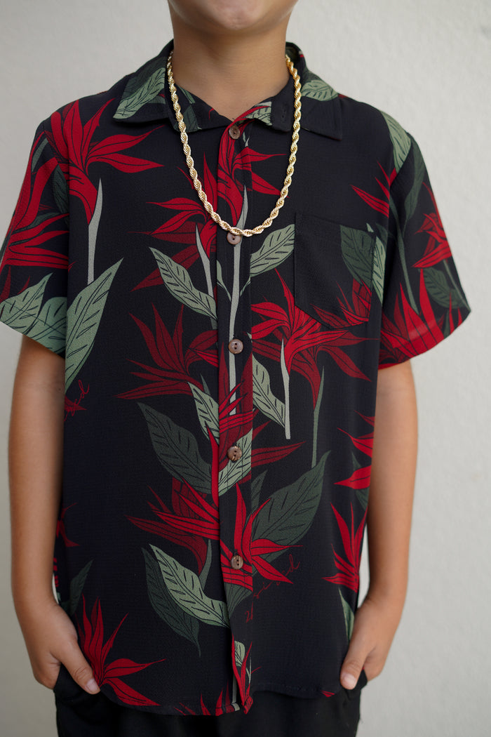 Ahe Keiki Boy Aloha Shirt (WAREHOUSE SALE)