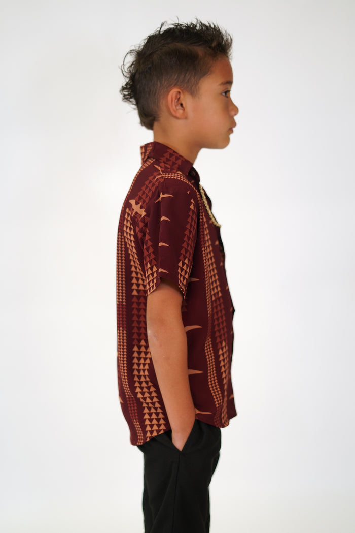 Ahe Keiki Boy Aloha Shirt (WAREHOUSE SALE)