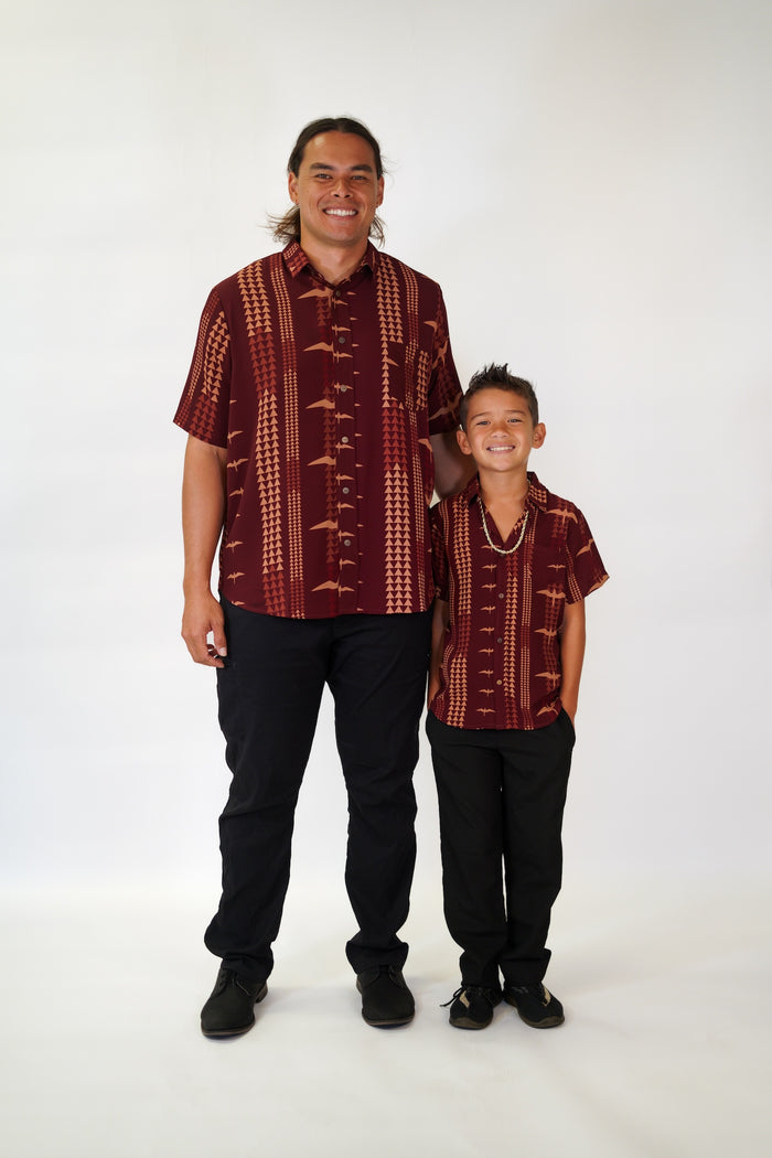 Ahe Keiki Boy Aloha Shirt (WAREHOUSE SALE)