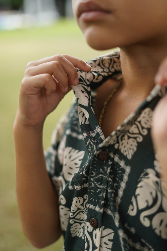 Ahe Keiki Boy Aloha Shirt (WAREHOUSE SALE)