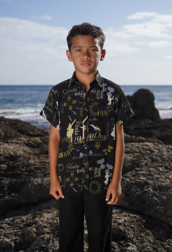 Ahe Keiki Boy Aloha Shirt