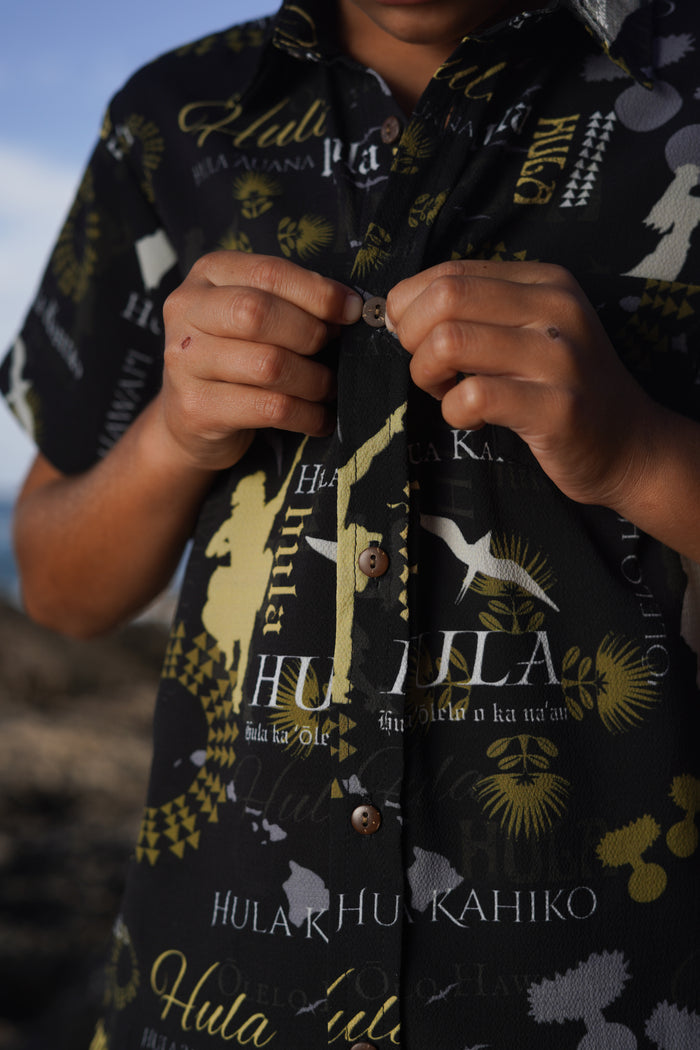 Ahe Keiki Boy Aloha Shirt