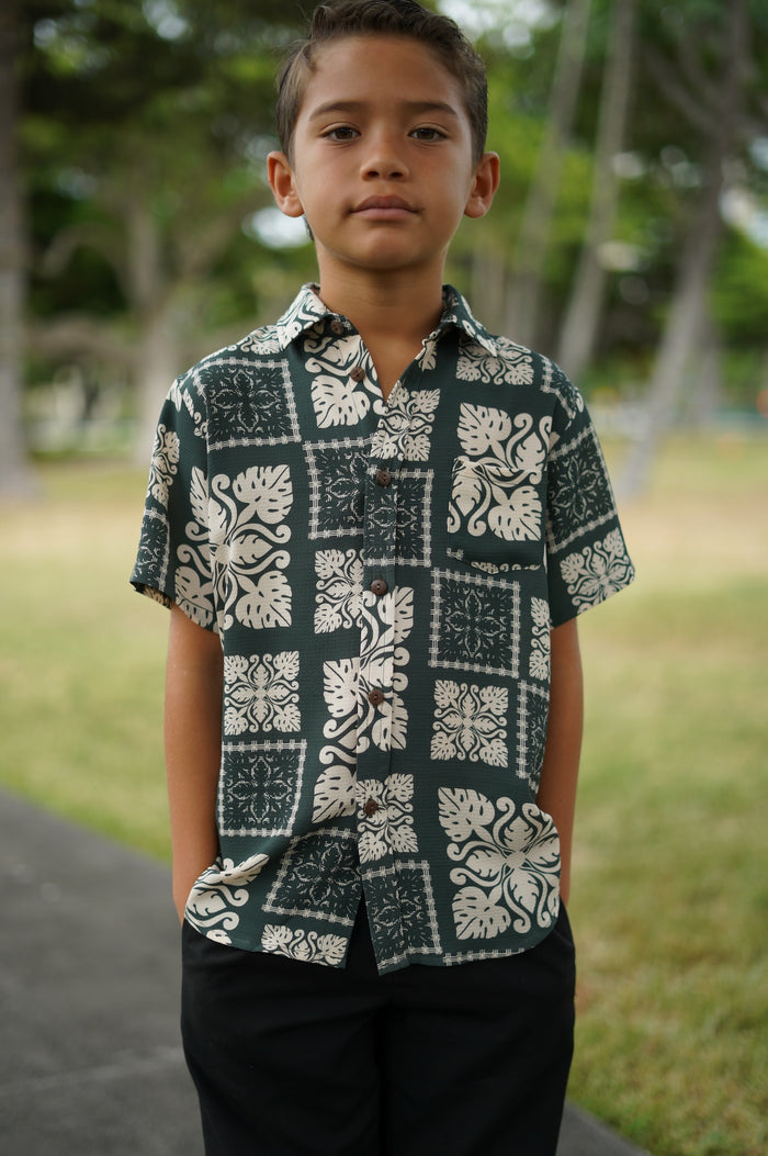 Ahe Keiki Boy Aloha Shirt