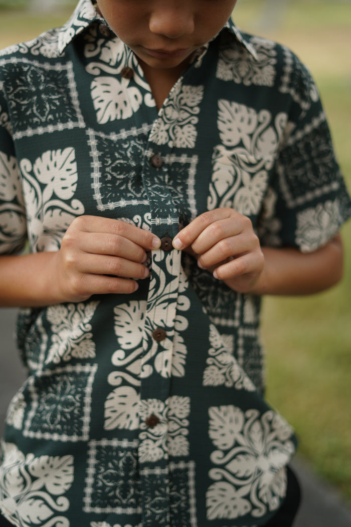 Ahe Keiki Boy Aloha Shirt