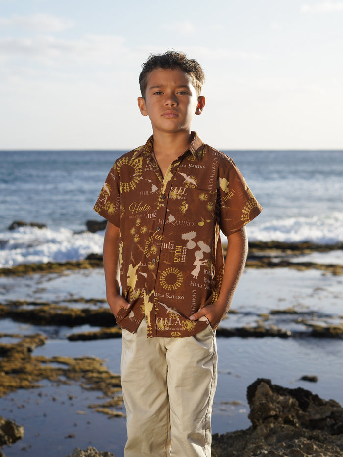 Ahe Keiki Boy Aloha Shirt