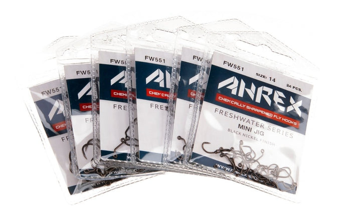 Ahrex FW551 Mini Jig Barbless Hook - Spawn Fly Fish - Ahrex Hooks