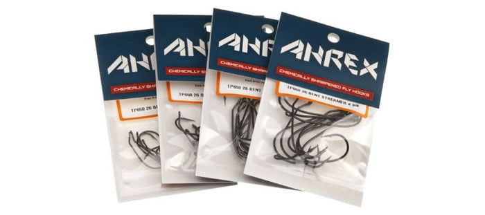 Ahrex TP650 26 Degree Bent Streamer Hook - Spawn Fly Fish - Ahrex Hooks