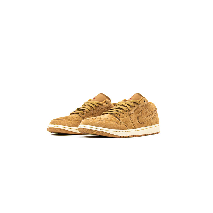 Air Jordan 1 Low SE (Flax/Flax-Varsity Red-Muslin)