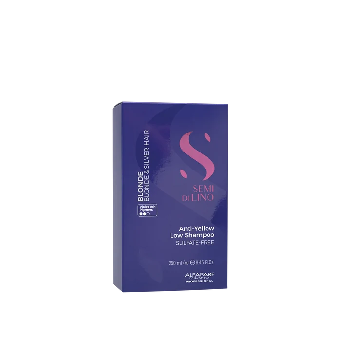 Alfaparf Milano Semi di Lino Blonde Anti-Yellow Low Shampoo 250ml