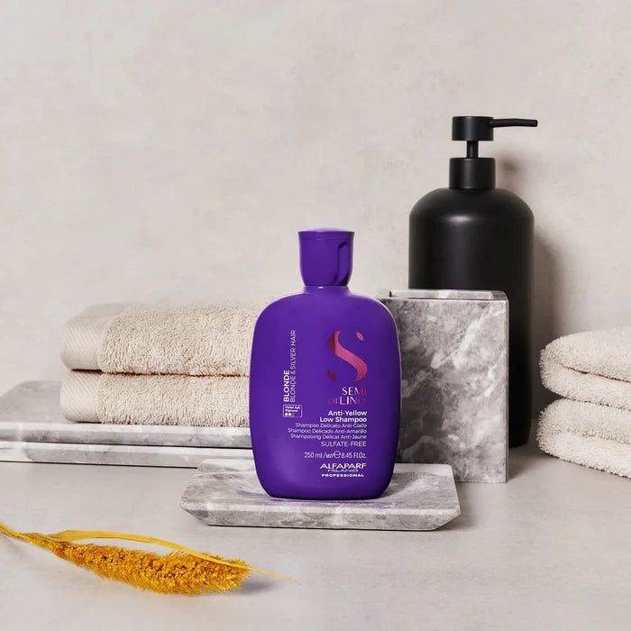 Alfaparf Milano Semi di Lino Blonde Anti-Yellow Low Shampoo 250ml