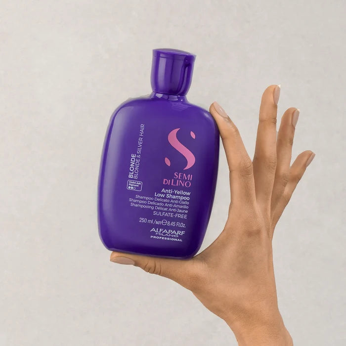 Alfaparf Milano Semi di Lino Blonde Anti-Yellow Low Shampoo 250ml