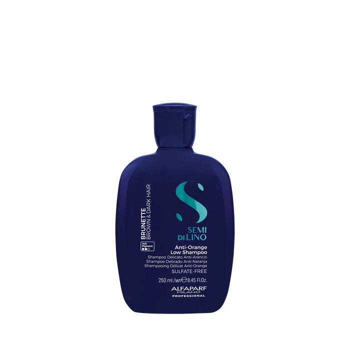 Alfaparf Milano Semi di Lino Brunette Anti-Orange Low Shampoo 250ml