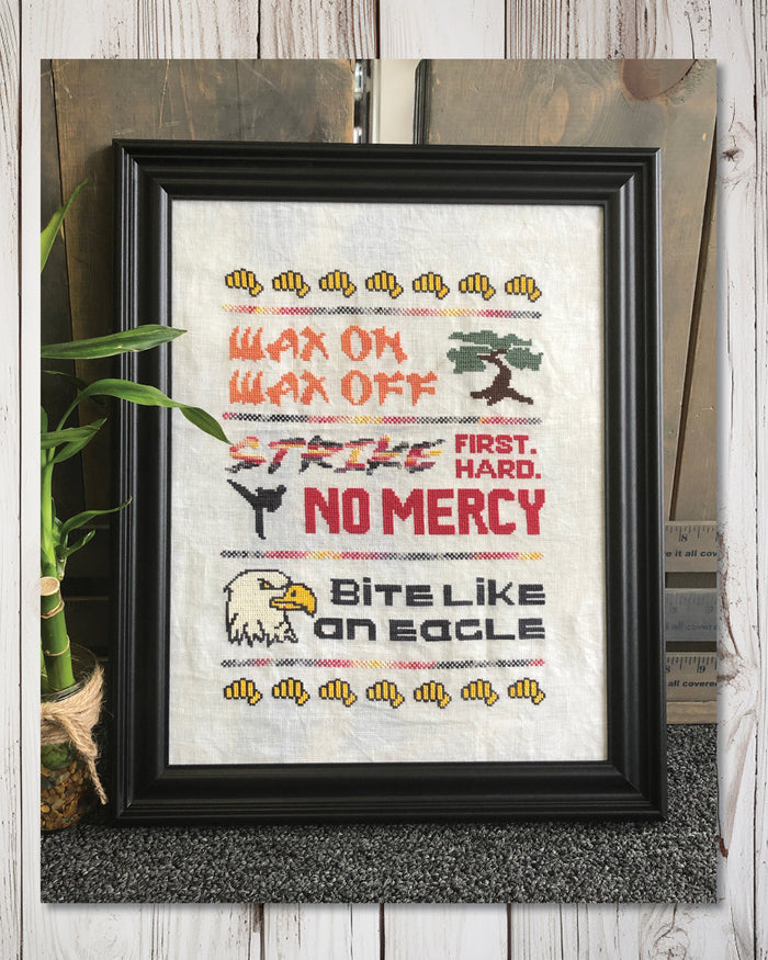 All Valley Karate Cross Stitch Pattern