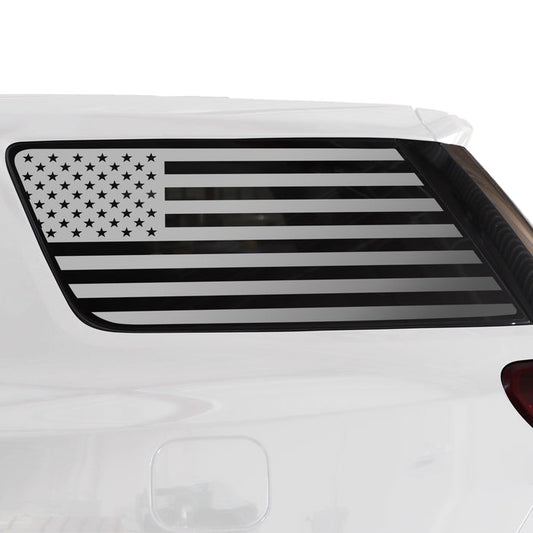 Quarter Window American Flag Vinyl Decal Stickers Fits GMC Acadia 2017 - 2023 - Bogar Tech Designs