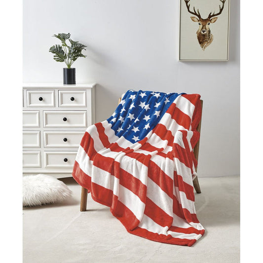 American Flag Throw - 50 x 70