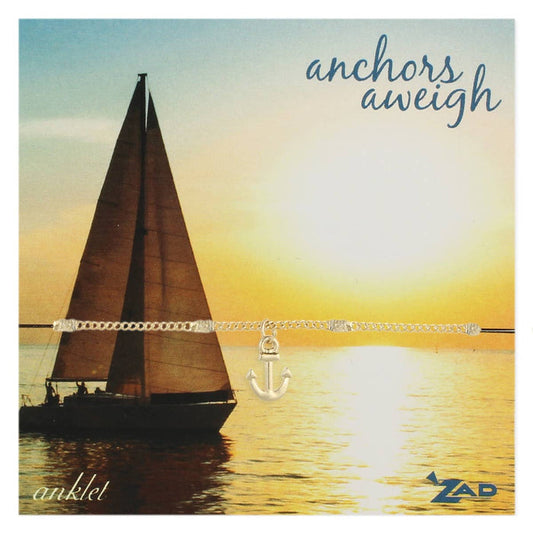 Anchor Charm & Chain Anklet