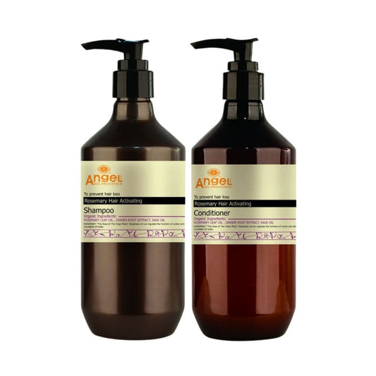 Angel ROSEMARY Shampoo & Conditioner 400ml Bundle