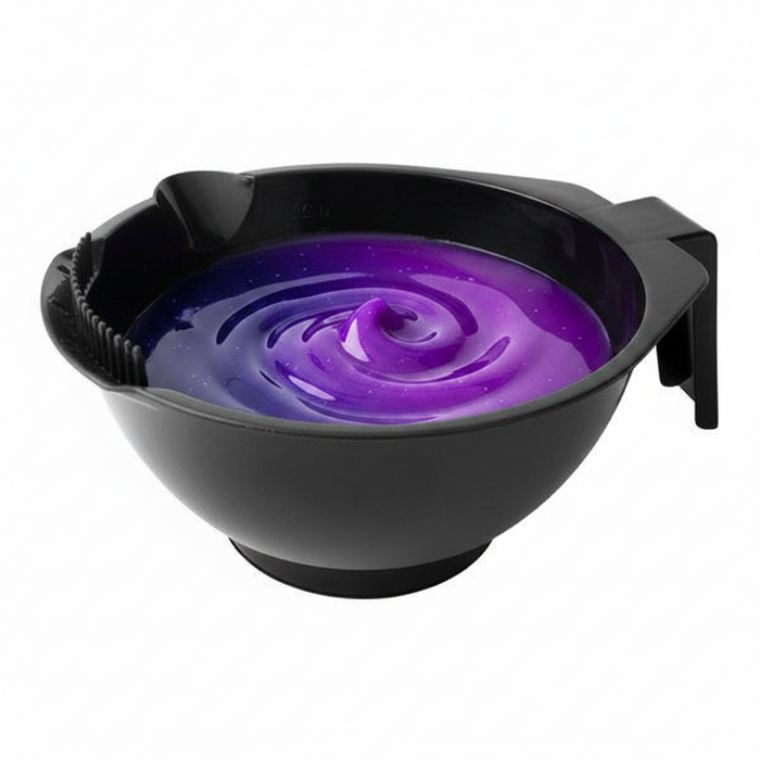 Annie Hair Dye & Tint Bowl with Scraper 450ml, 1 Count, Black